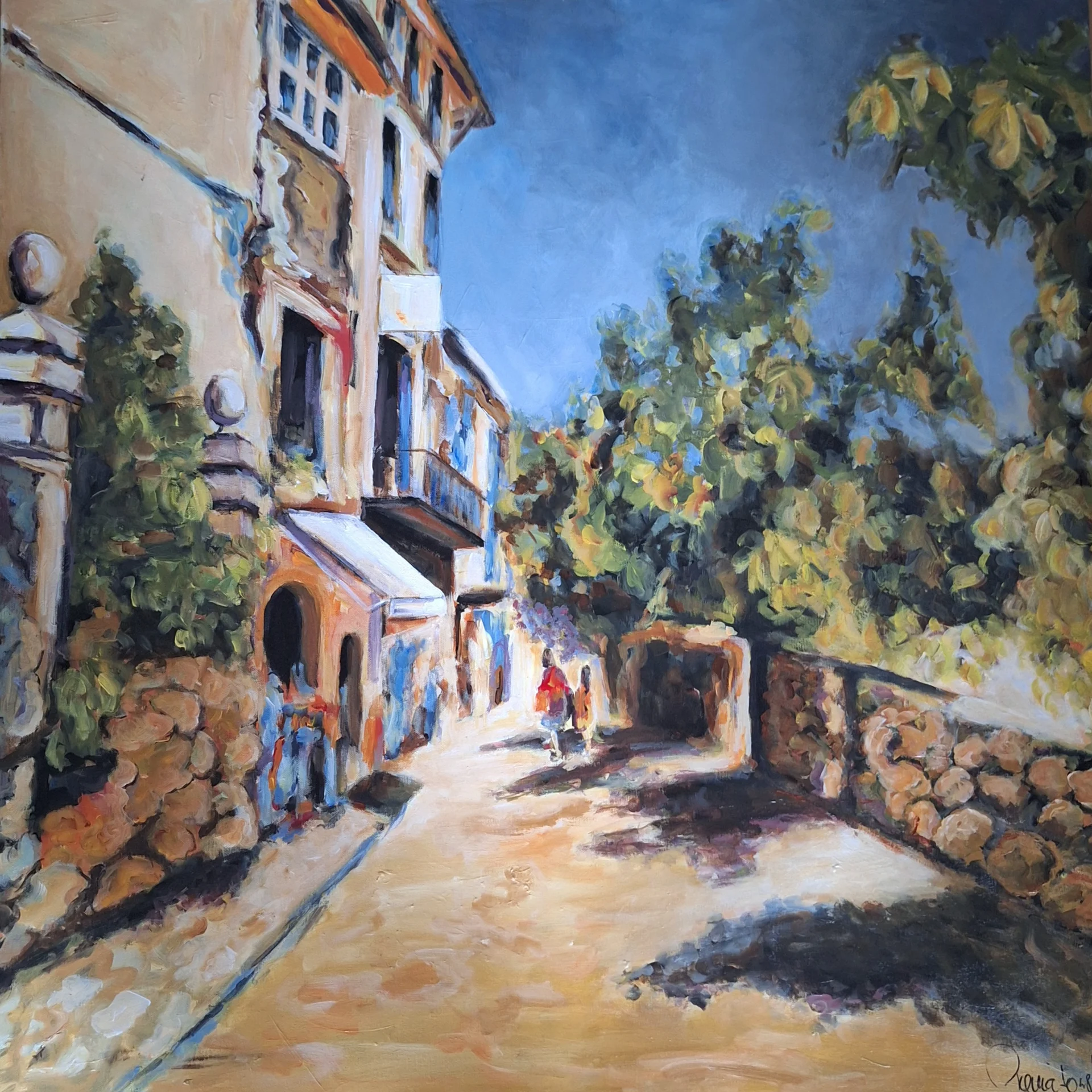 Schilderij van Dorota Poniatowska