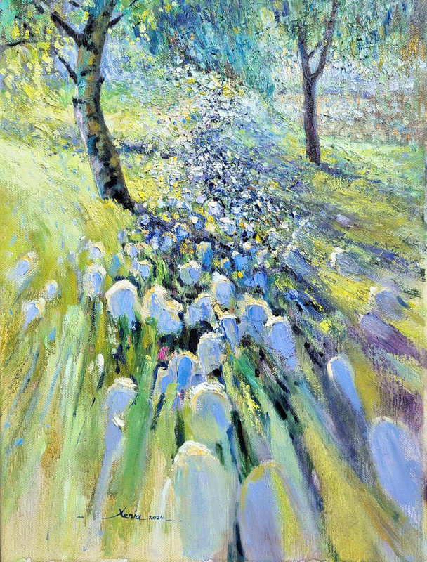 schilderij van Xenia Lyakhova