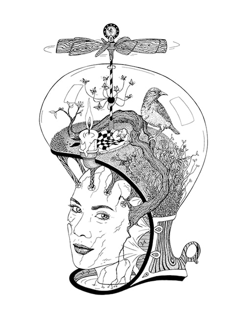 Pentekeningvan Marion van der Woude