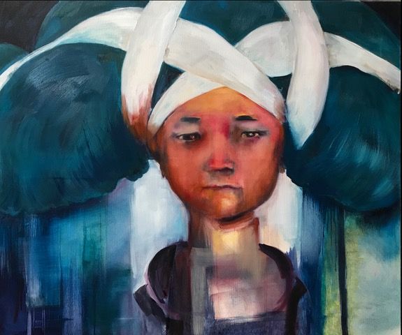 Schilderij van Hennesien van Walderveen