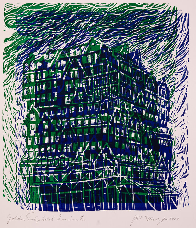 Linosnede van Joost van der Krogt