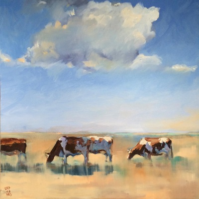 Schilderij van Kees van de Nes